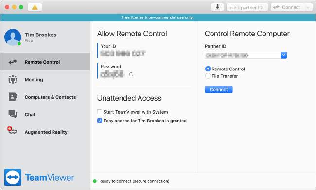 teamviewer portable for mac